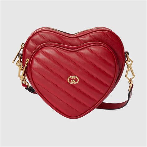 borsa gucci rossa con cuore|Gucci borse da donna.